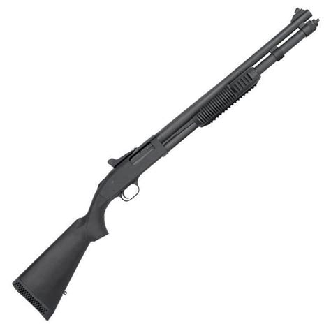 Mossberg 590 Tactical Black 12 Gauge 3in Pump Shotgun - 20in - Black ...