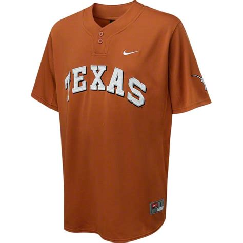 Nike Texas Longhorns Youth Replica Baseball Jersey | University of ...