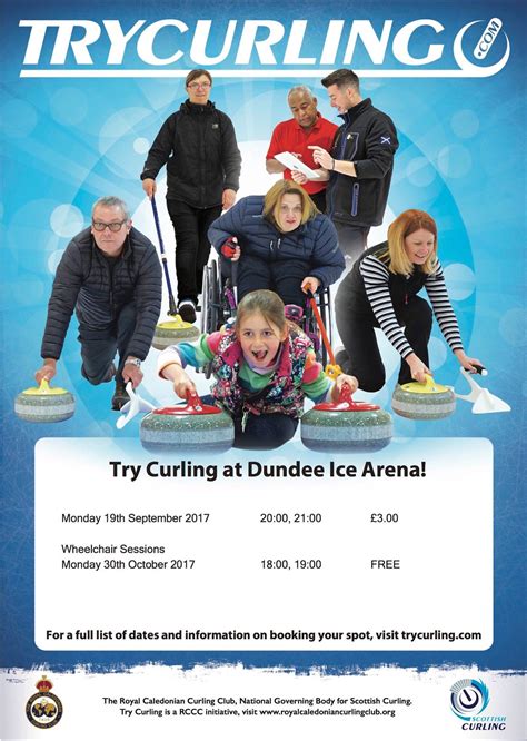 Try Curling at Dundee Ice Arena | Dundee Dragons Wheelchair Sports