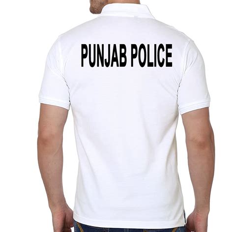 Punjab Police Printing Tshirt 2024 - Nameprint.IN