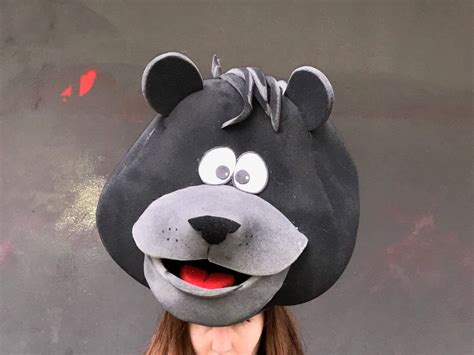 Baloo headdress, Jungle Book musical. This foam mask is light and comfortable to wear. You can ...