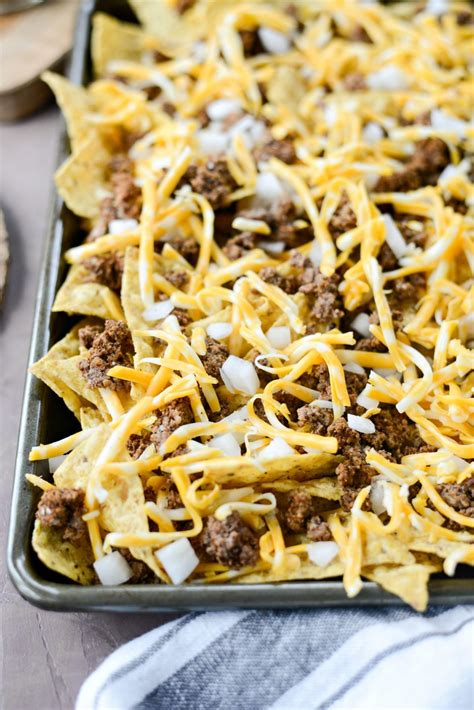 Simply Scratch Loaded Taco Nachos - Simply Scratch