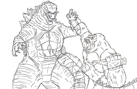 King Kong 15 coloring page