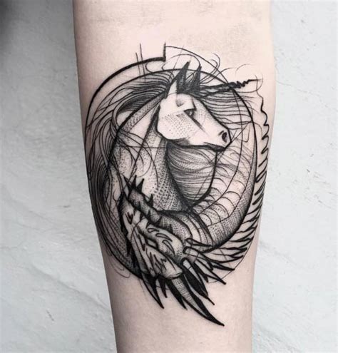 53 Best Unicorn Tattoo Designs For Women - TattooBlend