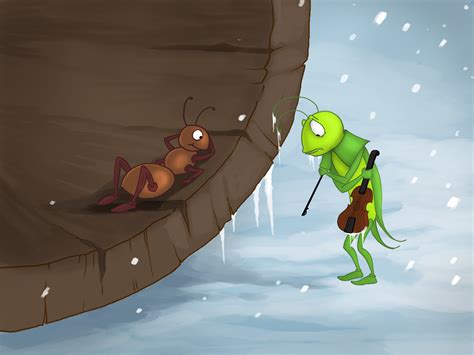 The Ant And The Grasshopper – GamaDelic.com