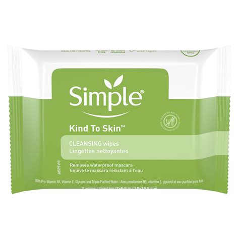 Simple Kind to Skin Facial Cleansing Wipes Cleansing 7 Wipes - Walmart.com