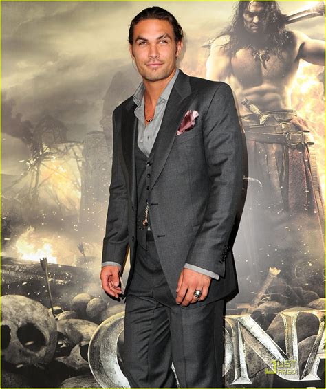 Full Sized Photo of jason momoa conan premiere 06 | Photo 2569311 ...