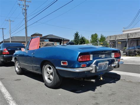 Seattle's Parked Cars: 1972 Fiat 850 Sport Spider