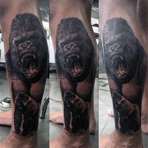 50 King Kong Tattoo Designs for Men