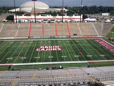 Cajun Field (Louisiana Ragin' Cajuns); Lafayette, La. | Football stadiums, Stadium, College football