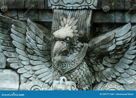 Stone Carving of an Eagle Statue Stock Photo - Image of stone, religion ...