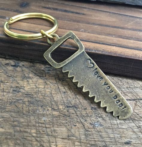 Personalized mens keychain Personalized keychain Gift for