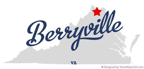 Map of Berryville, VA, Virginia