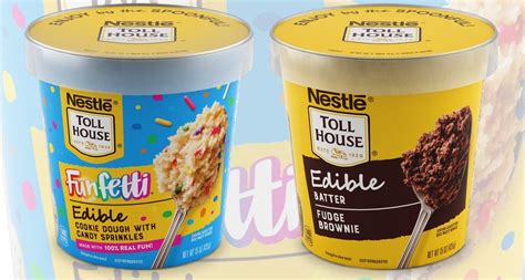 Nestle Releases Two New and Amazing Flavors of Edible Cookie Dough