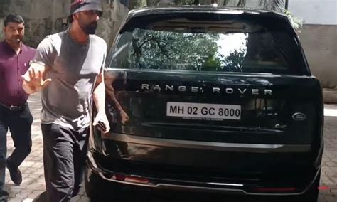 Bollywood Actor Ranbir Kapoor Spotted With His 2023 Range Rover