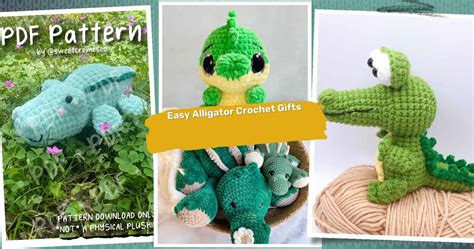 34 Alligator Crochet Patterns: Create Unique Handmade Gifts with Ease