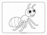 Ant Coloring Pages For Kids – Artofit sketch template
