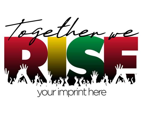 Black History Month Banner (Customizable): Together We Rise | NIMCO, Inc.