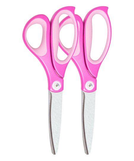 PLUS Pink Scissors - Set of Two | Zulily in 2020 | Scissor set ...