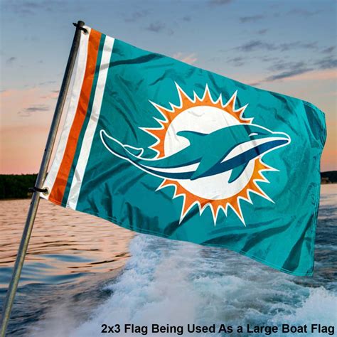 Miami Dolphins 2x3 Feet Flag - State Street Products