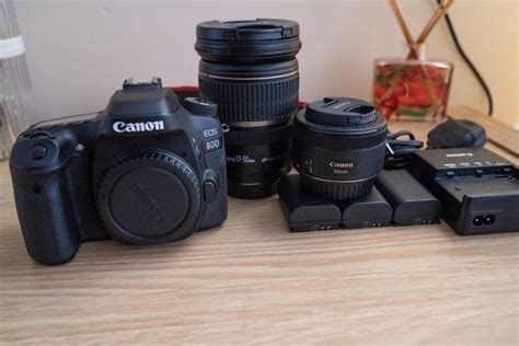 Canon EOS 80D + Lenses & Extras - Bargain Price | in Irvine, North Ayrshire | Gumtree