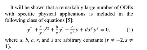 differential equations - How to solve this second order nonlinear ODE? - MathOverflow