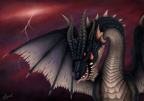 The Black Dragon / Fatalis by Bazelboy on DeviantArt