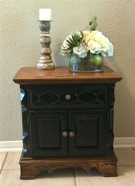 Pin by Jocelyne Vazquez Guerra on JBER Home | Painted night stands, Staining wood, Nightstand ...