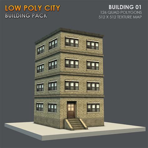 Low Poly City Building Pack - Latest News - Blender Artists Community