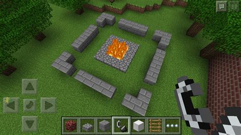 Minecraft Outdoor Fire Pit / How To Build Stuff In Minecraft Fire Pit ...