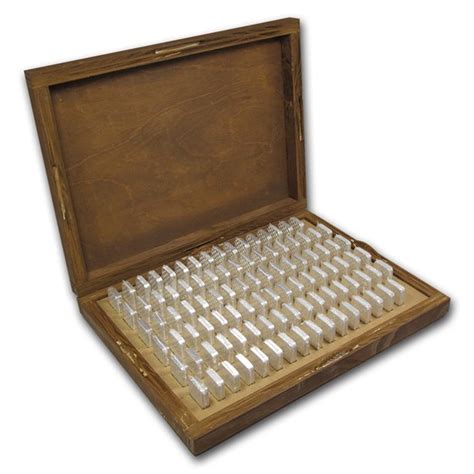 Buy Geiger Edelmetalle Wood Storage Box for 100 gram Silver Bars | APMEX