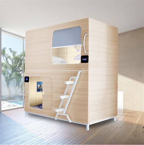 Starsdove Wooden Capsule Bunk Bed For Hostels /school Students Dormitory Bed/capsule Hotel Bed ...