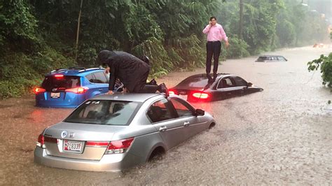 Washington Area Hit by Heavy Rains and Flash Floods - The New York Times