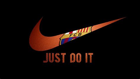 fc barcelona, logo, nike, brand HD Wallpaper