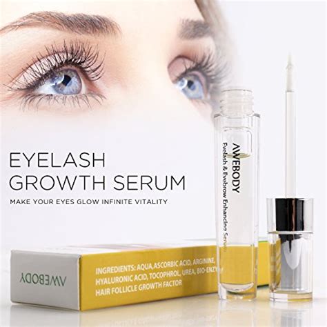 [2018 Upgraded] Premium Eyelash Growth Serum, Eyebrow Growth Serum, Best Eyelash Growth Serum ...