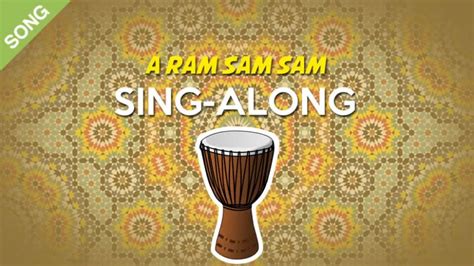 A Ram Sam Sam | Song, Karaoke, Printable Sheet Music, PDF