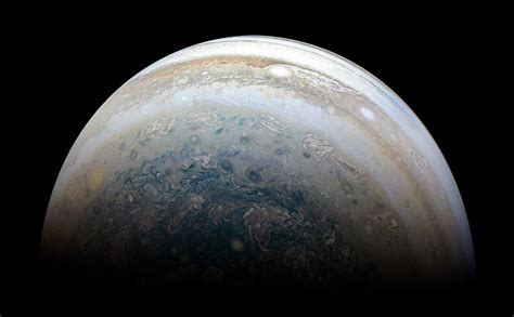 NASA Juno Spacecraft Image of Jupiter From 13th Close Flyby