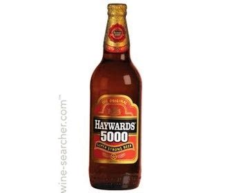 Haywards 5000 Super Strong Beer | prices, stores, tasting notes & market data