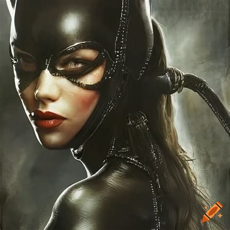 Luis royo, catwoman movie poster