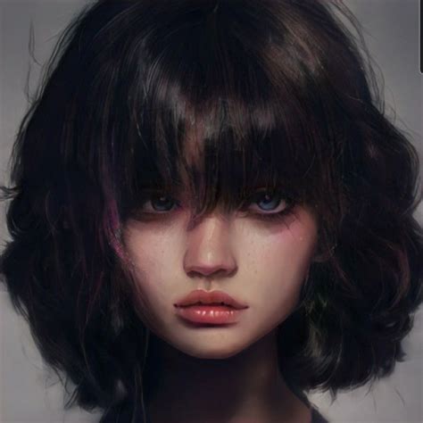 Digital Portrait Art, Digital Art Girl, Sad Anime Girl, Anime Art Girl ...