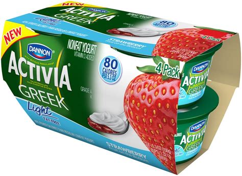 Dannon Activia Greek Light Strawberry Yogurt - Shop Yogurt at H-E-B