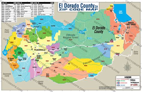 El Dorado County Maps – Otto Maps