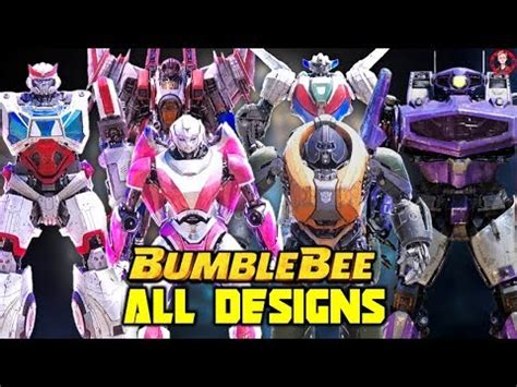 Bumblebee (2018) All Cybertron CGI Autobot & Decepticon Character Designs (Bee Vision) - YouTube