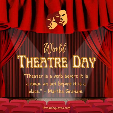 35 World Theatre Day Quotes, Messages, Wishes & Theme