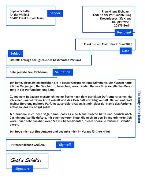 How to start, write and end a letter in German [formal + informal]