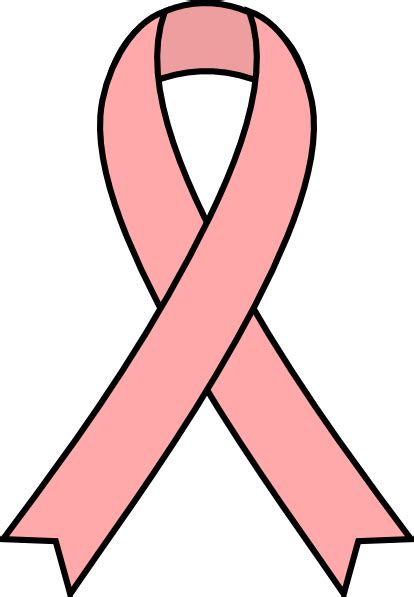 Pink Awareness Ribbon Clip Art at Clker.com - vector clip art online ...