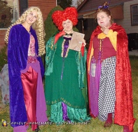 Coolest DIY Hocus Pocus Group Costume for Halloween