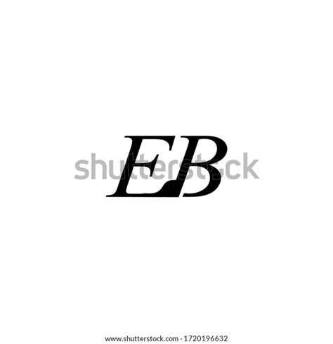 Letter Eb New Logo Vector Stock Vector (Royalty Free) 1720196632 | Shutterstock