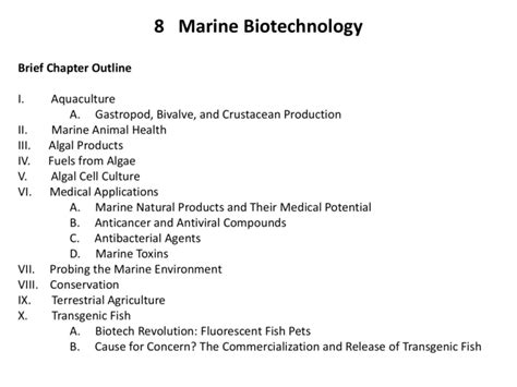 8 Marine Biotechnology