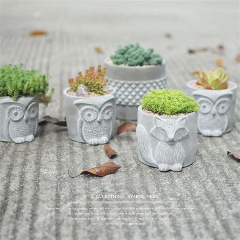 Aliexpress.com : Buy Planter Silicone molds DIY concrete flower pot ...